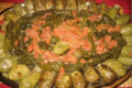 Stuffed Grape Leaves And Zucchini With Olive Oil- ورق عنب و كوسا محشي بزيت الزيتون